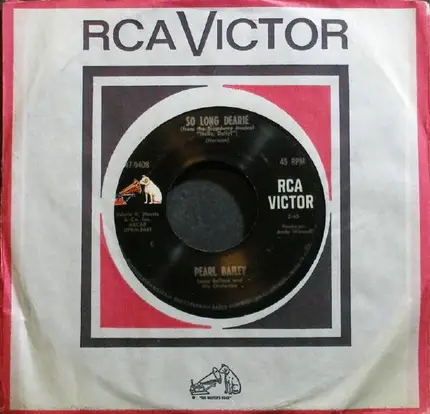 Pearl Bailey / Louie Bellson Orchestra - Before The Parade Passes By /  So Long Dearie