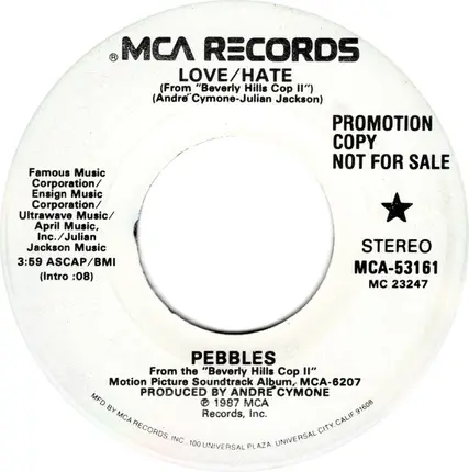 Pebbles - Love/Hate