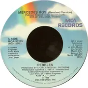 7inch Vinyl Single - Pebbles - Mercedes Boy (Remixed Version)