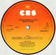 Double LP - Pedal Point - Dona Nobis Pacem