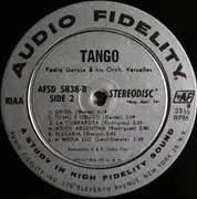 LP - Pedro Garcia And His Del Prado Orchestra - Tango - Gatefold