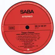 LP - Pedro Gonez Mit Seinem Tango Orchester - Tango D'Amour