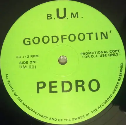 Pedro - Goodfootin'