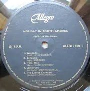 LP - Pedro & His Amigos - Holiday In South America