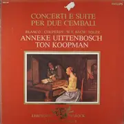 LP - Blanco / Couperin / Wilhelm Friedemann Bach / Soler - Concerti E Suite Per Due Cembali