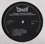 LP - Pedro Lavagna And His Mexican Brass - Tijuana Jumping Jewells