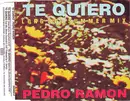 CD Single - Pedro Ramon - Te Quiero - Long Hot Summer Mix