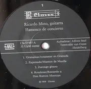 LP - Pedro Ricardo Miño - Flamenco De Concierto Guitarra - Gatefold