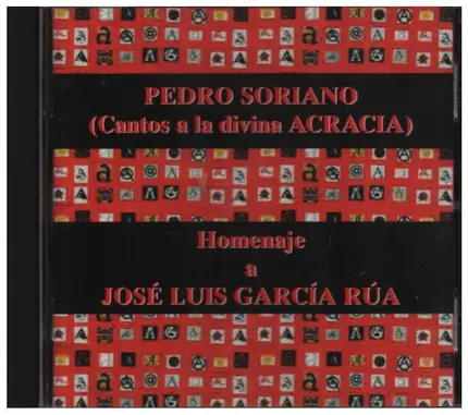 Pedro Soriano - Homenaje a José Luis Garcá Rúa