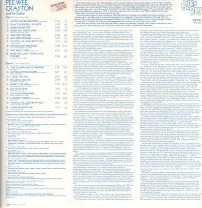 Pee Wee Crayton - After Hours Boogie