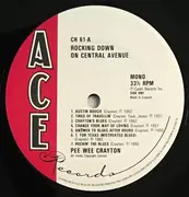LP - Pee Wee Crayton - Rocking Down On Central Avenue (Pee Wee Crayton Volume Two) - Mono