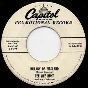 Pee Wee Hunt - Lullaby Of Birdland