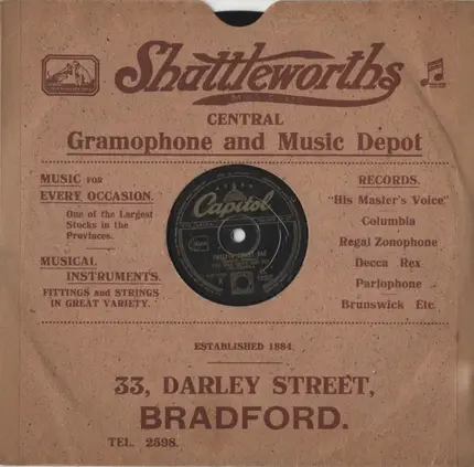 Pee Wee Hunt And His Orchestra - Twelfth Street Rag / Somebody Else, Not Me