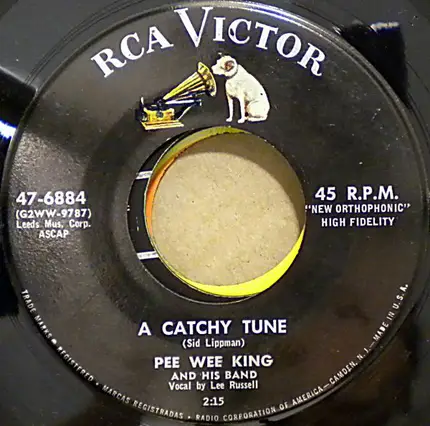 Pee Wee King & His Band - (I Tasted) Tears On Your Lips / A Catchy Tune