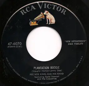 Pee Wee King - Plantation Boogie / Jim, Johnny And Jonas