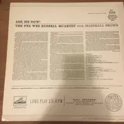 LP - Pee Wee Russell Quartet with Marshall Brown - Ask Me Now! - Mono