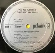 LP - Pee Wee Russell - Pee Wee Russell & His Dixieland All Stars