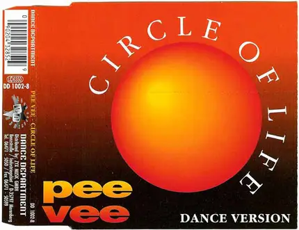 Pee Vee - Circle Of Life (Dance Version)