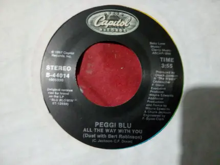 Peggi Blu With Bert Robinson - All The Way With You