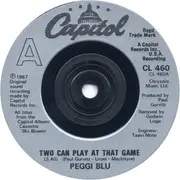 7inch Vinyl Single - Peggi Blu - Two Can Play At That Game