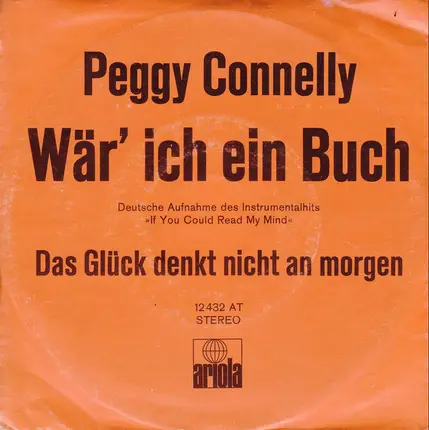 Peggy Connelly - Wär' Ich Ein Buch (If You Could Read My Mind)