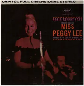 Peggy Lee - Basin Street East