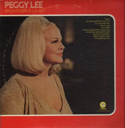 Peggy Lee - Broadway a la Lee