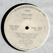 LP - Peggy Lee - Dream Street - PROMO / OBI