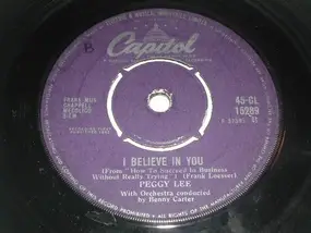 Peggy Lee - I Believe In You