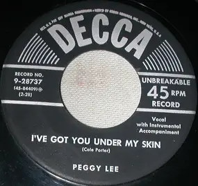 Peggy Lee - I've Got You Under My Skin