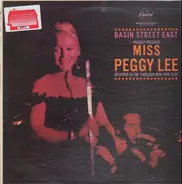 Peggy Lee - Basin Street East Proudly Presents Miss Peggy Lee Recorded At The Fabulous New York Club