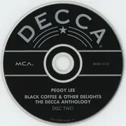 Double CD - Peggy Lee - Black Coffee And Other Delights - The Decca Anthology - Fat Box