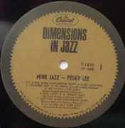 LP - Peggy Lee - Mink Jazz