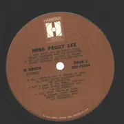 LP - Peggy Lee - Miss Peggy Lee