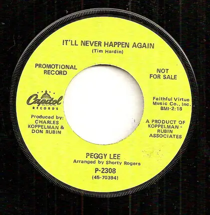 Peggy Lee - Misty Roses