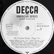 LP - Peggy Lee - My Greatest Songs