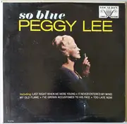 LP - Peggy Lee - So Blue - Mono