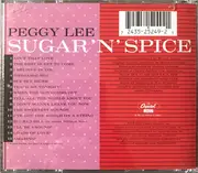 CD - Peggy Lee - Sugar 'N' Spice