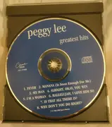 CD - Peggy Lee - Peggy Lee  Greatest Hits