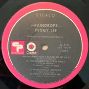 LP - Peggy Lee - Raindrops