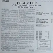 LP - Peggy Lee - The Uncollected, 1948