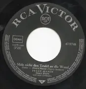 7inch Vinyl Single - Peggy March - Male Nicht Den Teufel An Die Wand / Memories Of Heidelberg