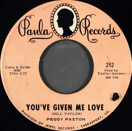 Peggy Paxton - I Could Love No One But You