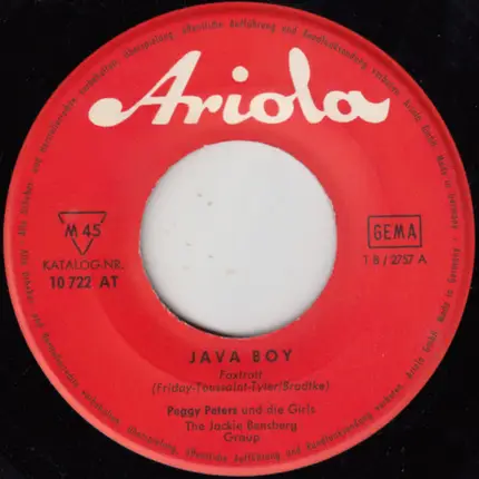 Peggy Peters - Java Boy (Java)