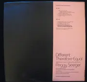 LP - Peggy Seeger - Different Therefore Equal