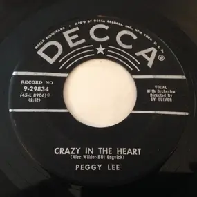 Peggy Lee - Crazy In The Heart