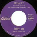 7'' - Peggy Lee - Heart / C'est Magnifique