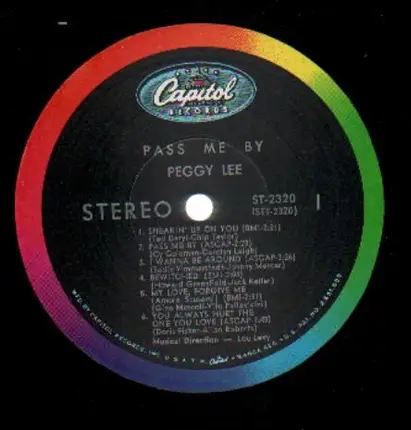 Peggy Lee - Pass Me By