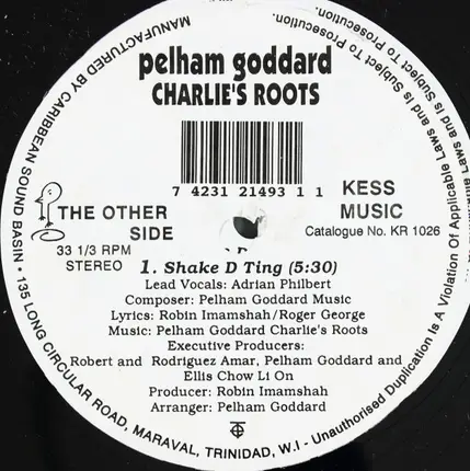 Pelham Goddard And Charlies Roots - Jam And Wine