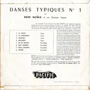 LP - Pepe Nuñez Et Son Orchestre Hispano-Argentin - Danses Typiques - Série N° 1